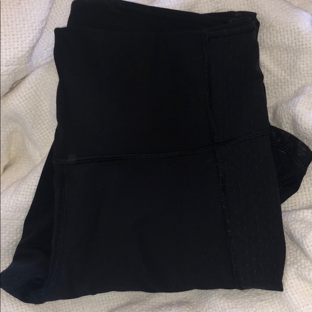 Lululemon Polka Dot Mesh Legging